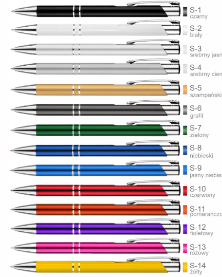 Długopis metalowy Sun