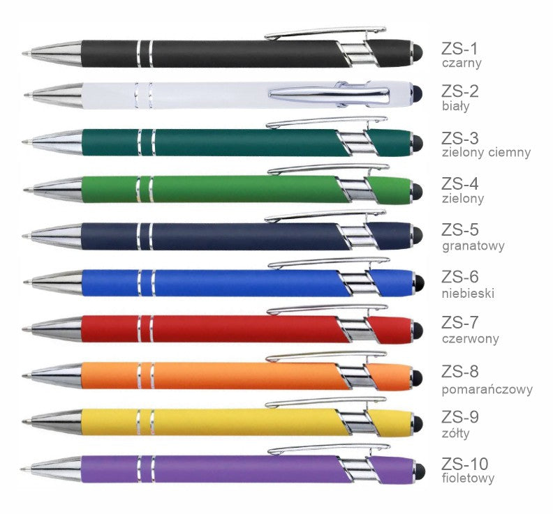 Długopis metalowy touchpen Zone Soft