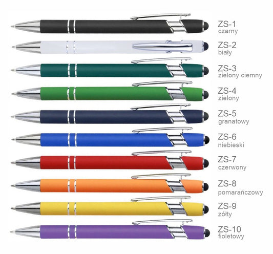Długopis metalowy touchpen Zone Soft